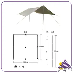 خرید سایبان سفری دانانیک از سایت کوه مان