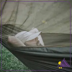 ننو پشه بنددار 2 نفره هپی کمپ کد 46811 | کوه مان