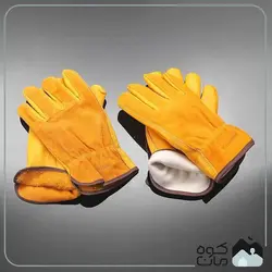 دستکش کار چرمی فایرمپل مدل GINGKO