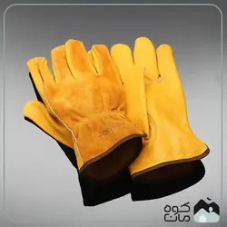 دستکش کار چرمی فایرمپل مدل GINGKO