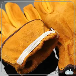 دستکش کار چرمی فایرمپل مدل GINGKO