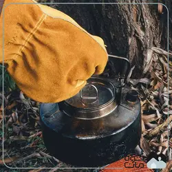 دستکش کار چرمی فایرمپل مدل GINGKO