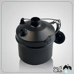 ست کتری و قوری آتشی کوه مان کد 2208