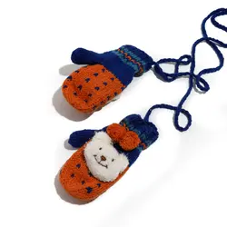 دستکش بافت عروسکی خرسی - دنیای کلاه