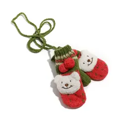 دستکش بافت عروسکی خرسی - دنیای کلاه