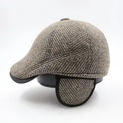 کلاه اردکی گوشی دار قهوه ای - دنیای کلاه