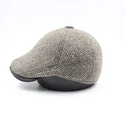 کلاه اردکی گوشی دار قهوه ای - دنیای کلاه