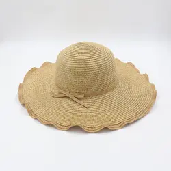 کلاه دوردار حصیری لبه دالبر - دنیای کلاه