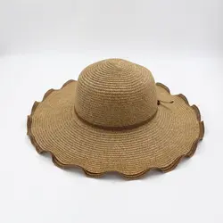 کلاه دوردار حصیری لبه دالبر - دنیای کلاه