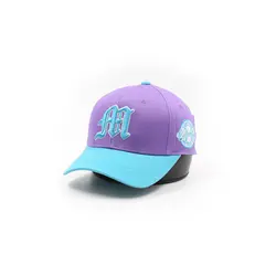 کتان M گلدوزی بولد نقاب دورنگ - دنیای کلاه