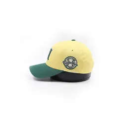 کتان M گلدوزی بولد نقاب دورنگ - دنیای کلاه