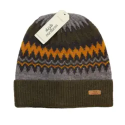 کلاه بافت آكرليك nordbron لبه برگرد ريز بافت طرح زيگزاگ Foxley - دنیای کلاه