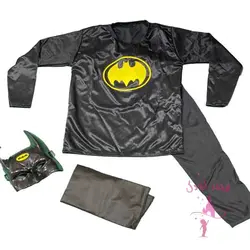 ست لباس و ماسک بتمن کودک و نوجوان