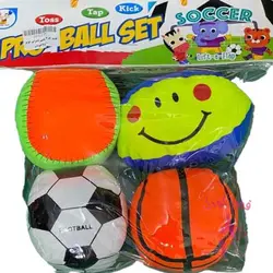 توپ چرم چهار عددی دیزنی تویز