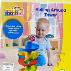 بازی برج توپ کودک و نوزاد