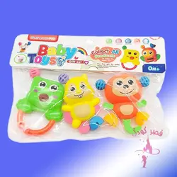 جغجغه نوزاد حیوانات بیبی تویز