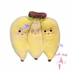 عروسک طرح موز مدل خندان و ساده پولیشی