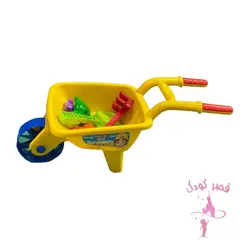 ست شن بازی زرین تویز مدل Wheelbarrows