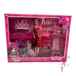 عروسک باربی با تاج