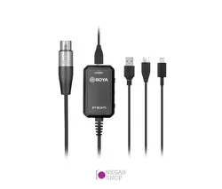 آداپتور اتصال میکروفون XLR به موبایل و کامپیوتر بویا Boya BY-BCA70