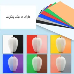 کیت خیمه عکاسی مدل لایت باکس به همراه پنل ال ای دی Puluz 3101B