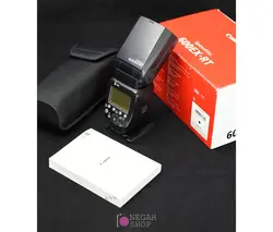 فلاش اکسترنال Canon 600 EX RT به همراه فرستنده YN-E3-RT دست دوم