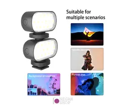 نور LED ثابت Puluz RGB light