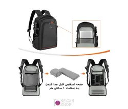 کیف کوله پشتی دوربین عکاسی Puluz