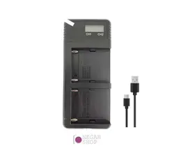 شارژر دوبل باتری با صفحه نمایش Soulmate DQ-F970