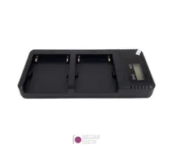 شارژر دوبل باتری با صفحه نمایش Soulmate DQ-F970