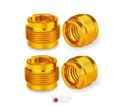 مهره تبدیل 3.8 اینچ به 5.8 اینچ طلایی