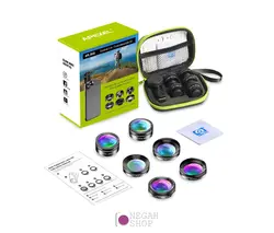 کیت 6 تایی لنز گوشی موبایل Apexel APL-DG6