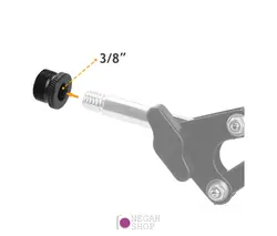 مهره تبدیل 3.8 اینچ به 5.8 اینچ مشکی