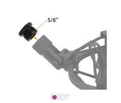 مهره تبدیل 3.8 اینچ به 5.8 اینچ مشکی