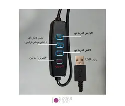 رینگ لایت تولید محتوا Puluz Professional Fill light NST-300