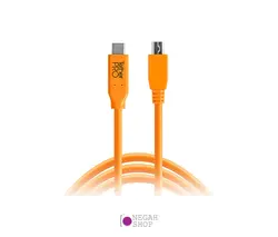 کابل تتر تولز مدل Tether Tools USB Type-C to 5-Pin Micro-USB 2.0 Type-B CUC2515