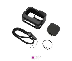 کاور سیلیکونی با محافظ لنز Puluz مناسب دوربین گوپرو 9/10/11