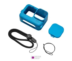 کاور سیلیکونی با محافظ لنز Puluz مناسب دوربین گوپرو 9/10/11