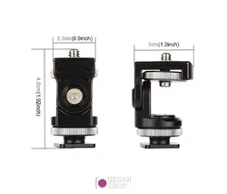 براکت 360 درجه Puluz کفشک دار