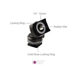 براکت 360 درجه Puluz کفشک دار