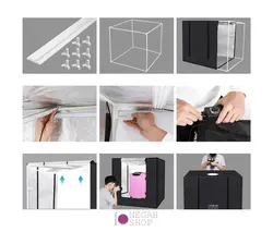 لایت باکس عکاسی مدل اتاق نور 80 سانتی متر Puluz