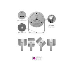 نور عکاسی Luxceo Mood 2 RGB Light