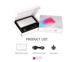 نور ثابت ال ای دی Luxceo W140 RGB
