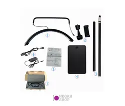 نور ثابت ال ای دی Half Moon Light HD-M8X