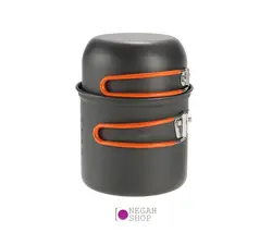 کیت 9 تایی پخت و پز هیزمی دسته نارنجی