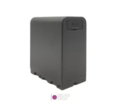 باتری قابل شارژ دوربین فیلم برداری FotoMax F980L 6800mAh با کابل Micro USB
