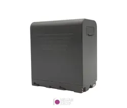باتری قابل شارژ دوربین فیلم برداری FotoMax F980L 6800mAh با کابل Micro USB