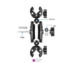 گیره دوطرفه نگهدارنده تجهیزات Puluz PU849B
