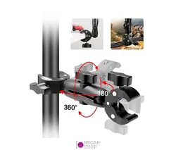 گیره دوطرفه نگهدارنده تجهیزات Puluz PU849B