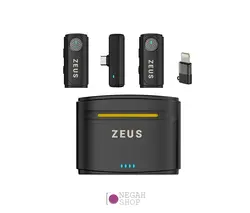 میکروفون بی سیم یقه‌ای Zeus مناسب آیفون و اندروید